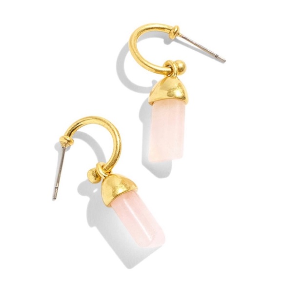 sale | madewell | column pendant stone earrings - Picture 3 of 3